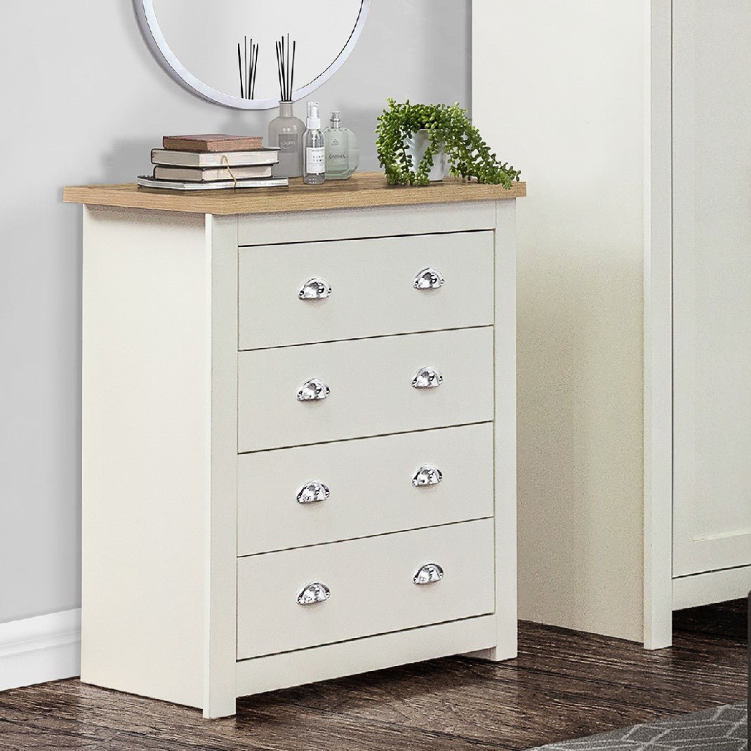 Highgate 4 Drawer Chest - Birlea