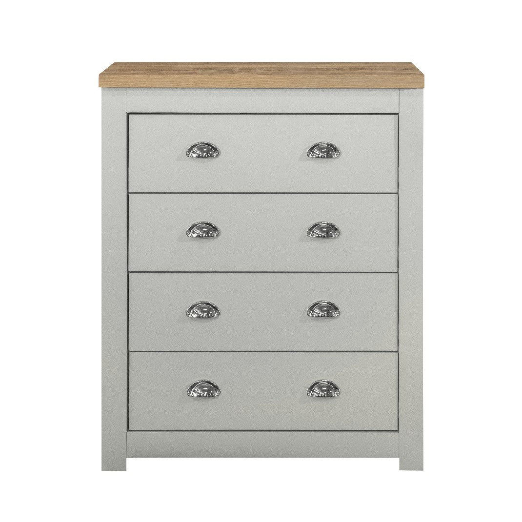 Highgate 4 Drawer Chest - Birlea