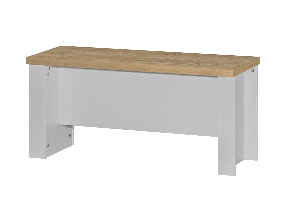 Highgate Dining Table & Bench Set - Birlea