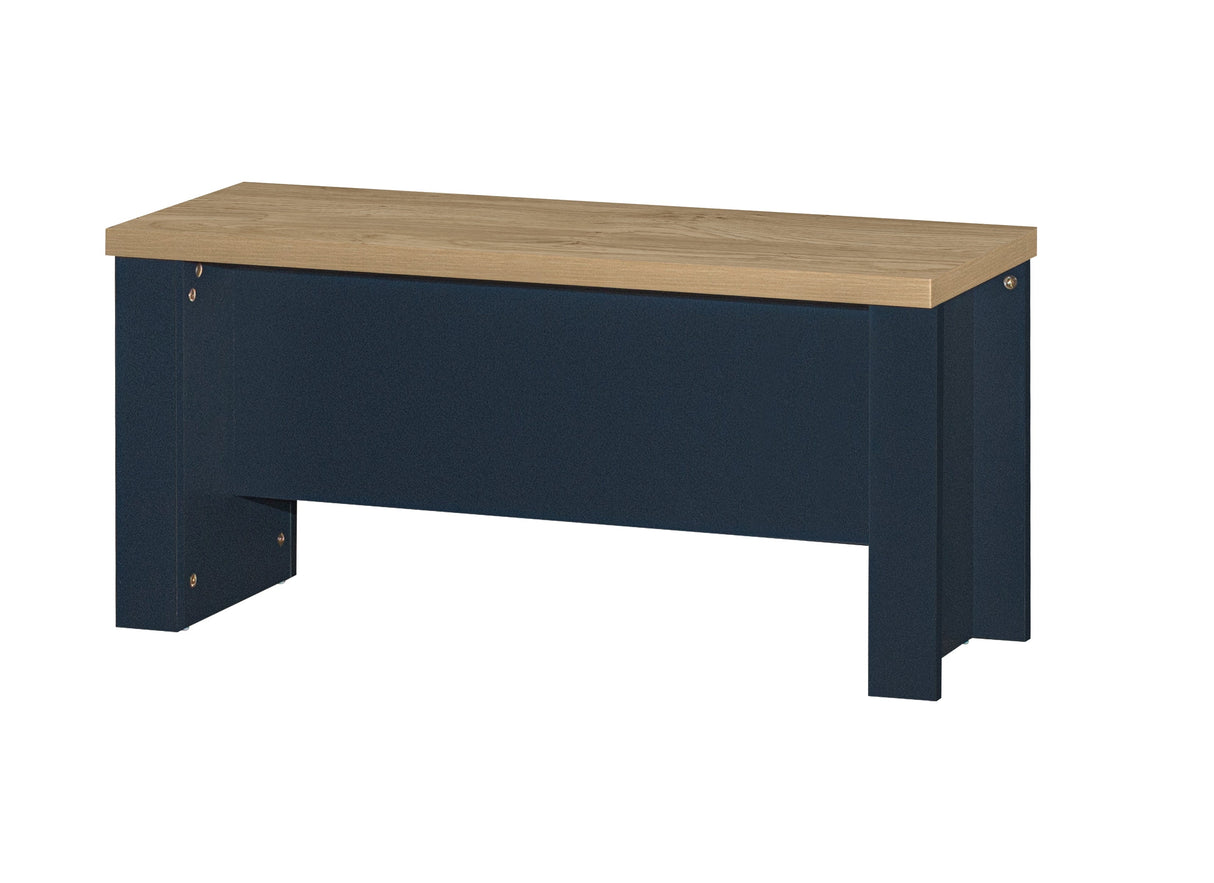Highgate Dining Table & Bench Set - Birlea
