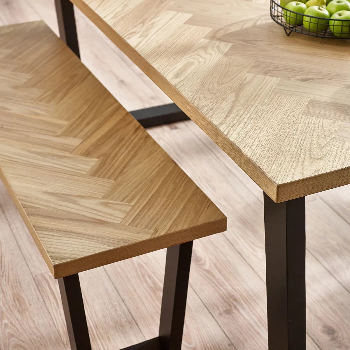 Hilton Dining Bench - Julian Bowen