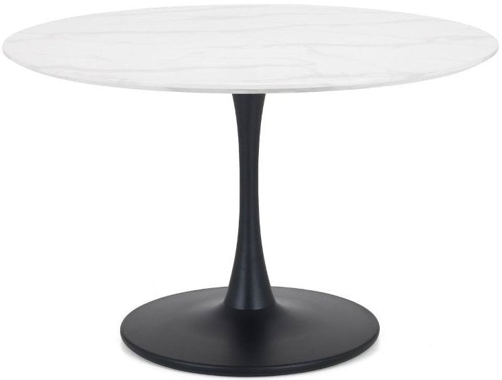 Holland Round Pedestal Table & 4 Delaunay Chairs - Julian Bowen