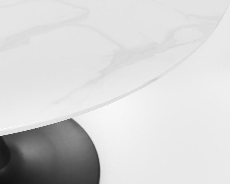 Holland Round Pedestal Table & 4 Delaunay Chairs - Julian Bowen