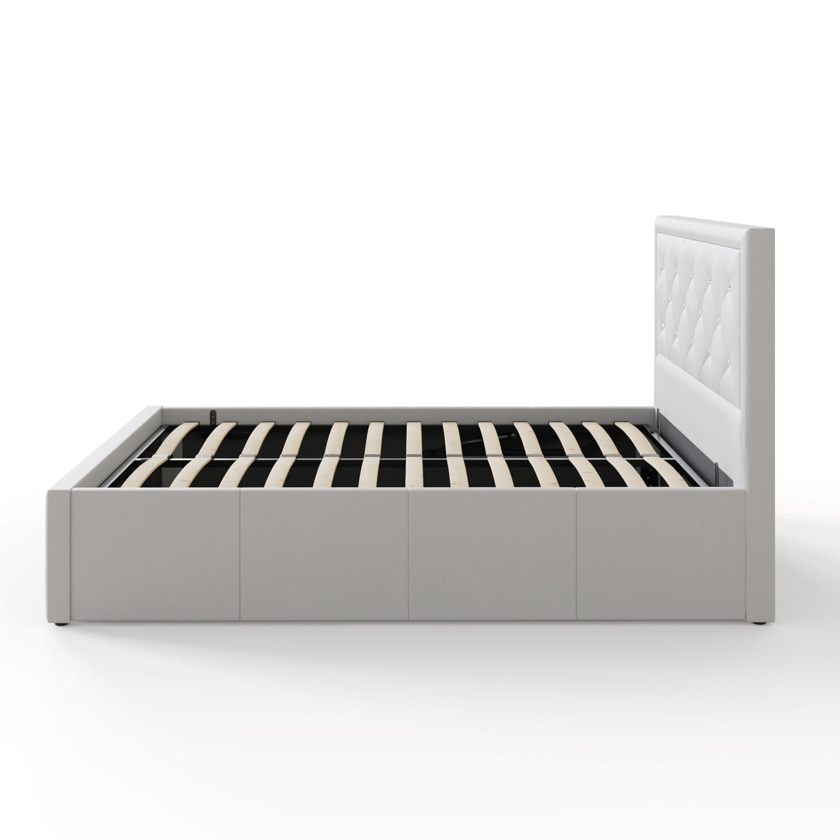 Hollywood Diamante Backed Ottoman Bed - GFW