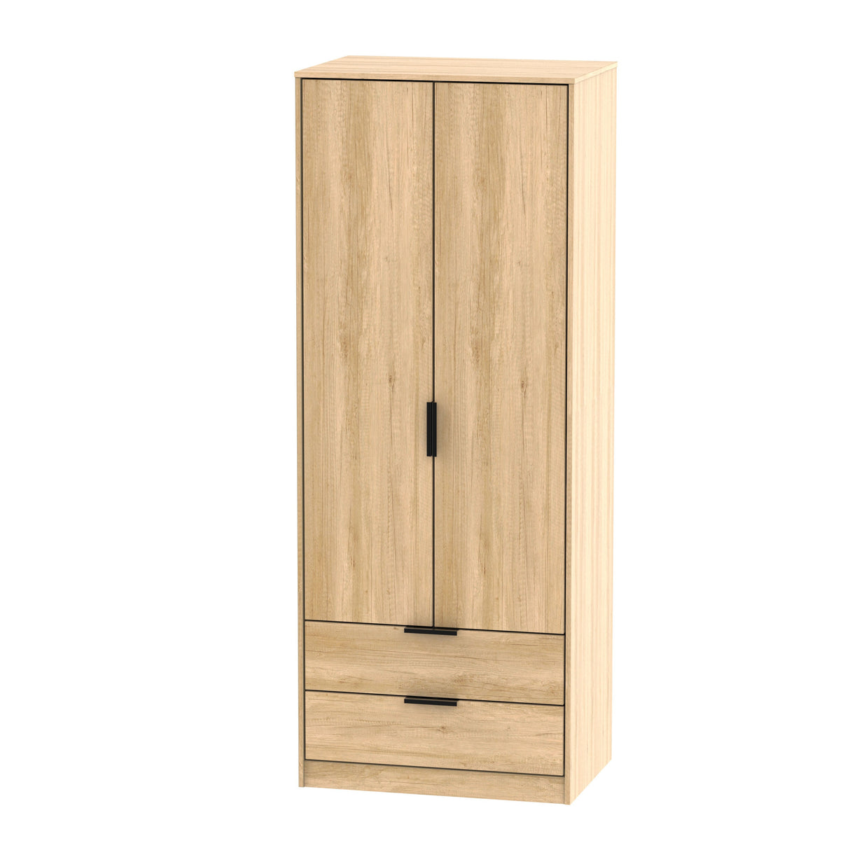 Hong Kong 2 Door 2 Drawer Wardrobe - Welcome Furniture