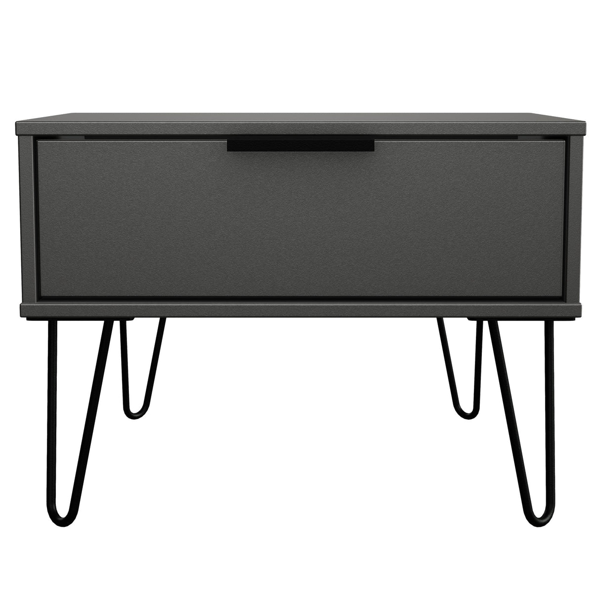 Hong Kong Midi Chest with 1 Drawer & Hairpin Legs - Welcome Furniture