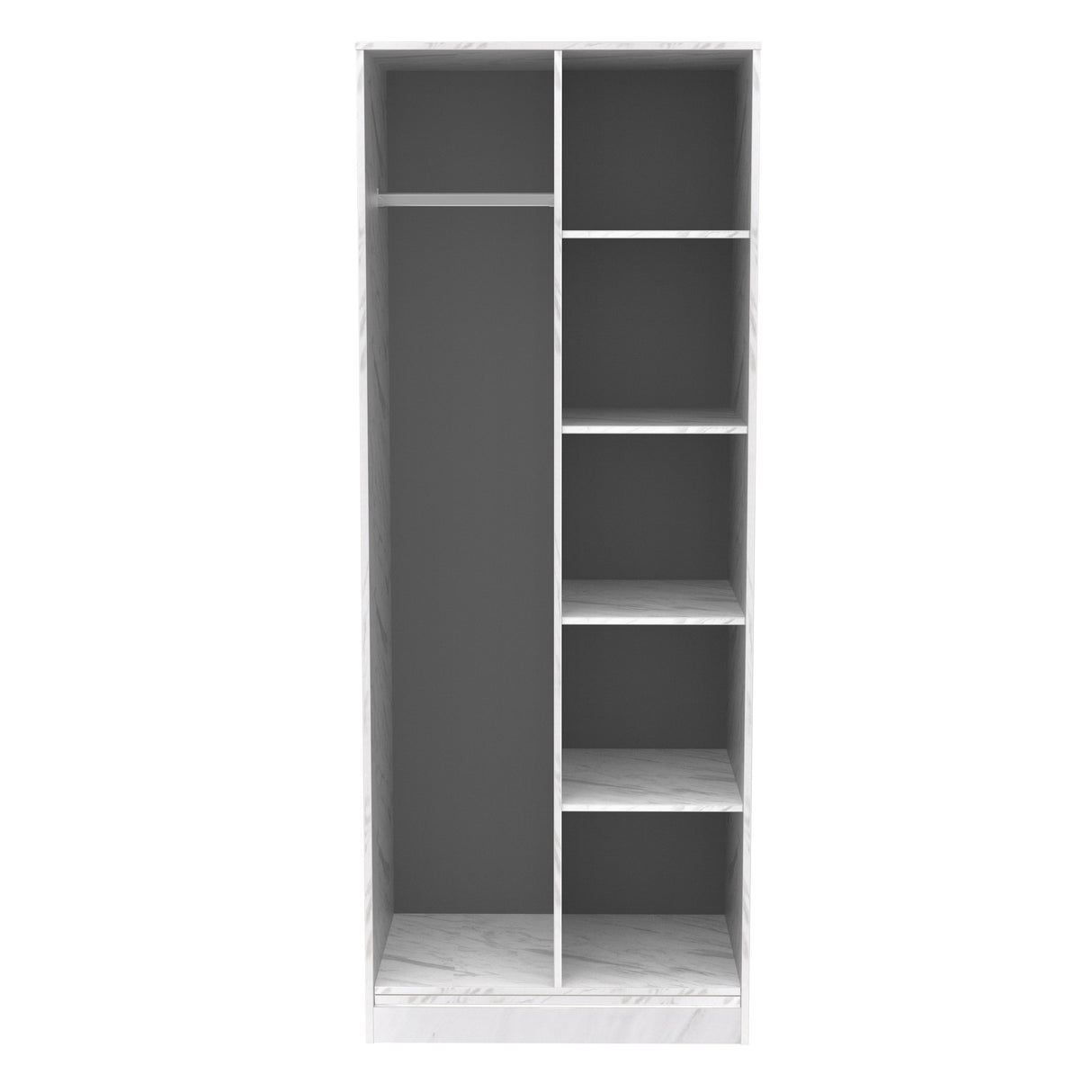 Hong Kong Open Shelf Wardrobe - Welcome Furniture