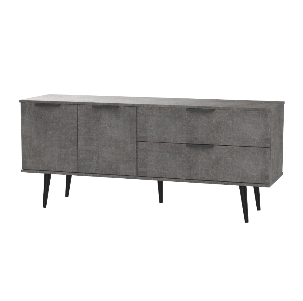 Hong Kong Sideboard with Dark Scandinavian Legs - Welcome Furniture