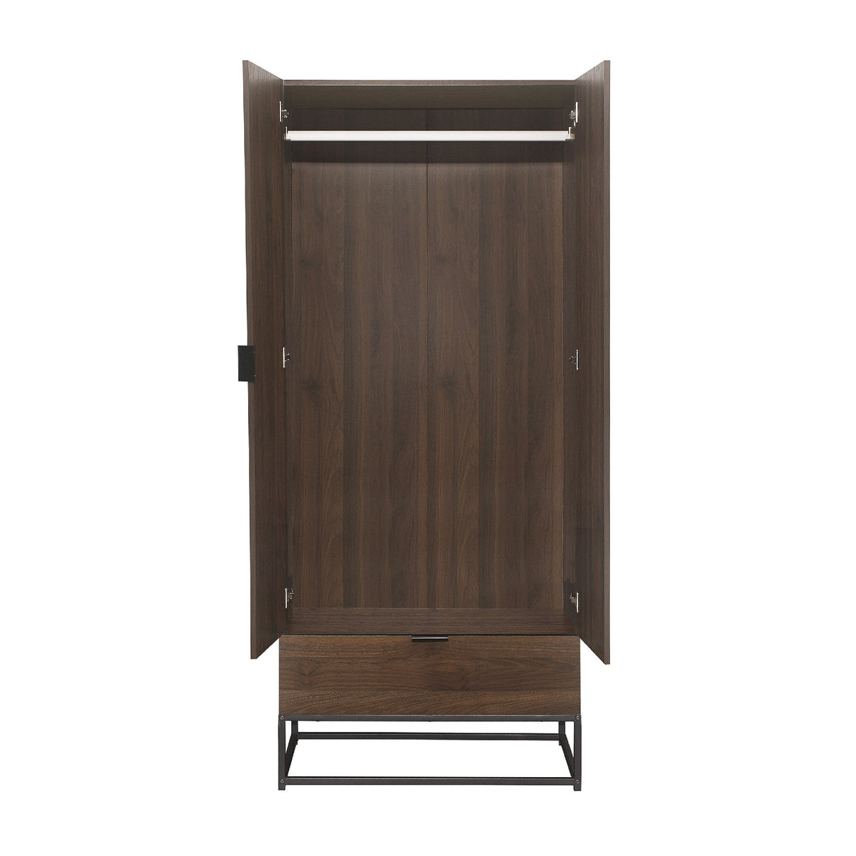 Houston 2 Door 1 Drawer Wardrobe - Birlea