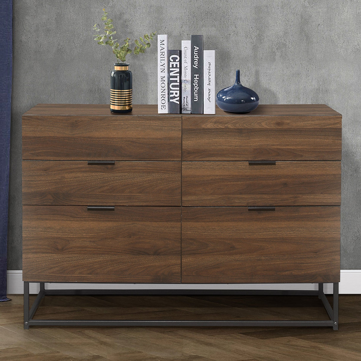 Houston 6 Drawer Chest - Birlea
