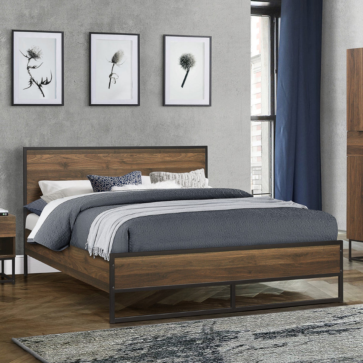 Houston Bed Frame - Birlea