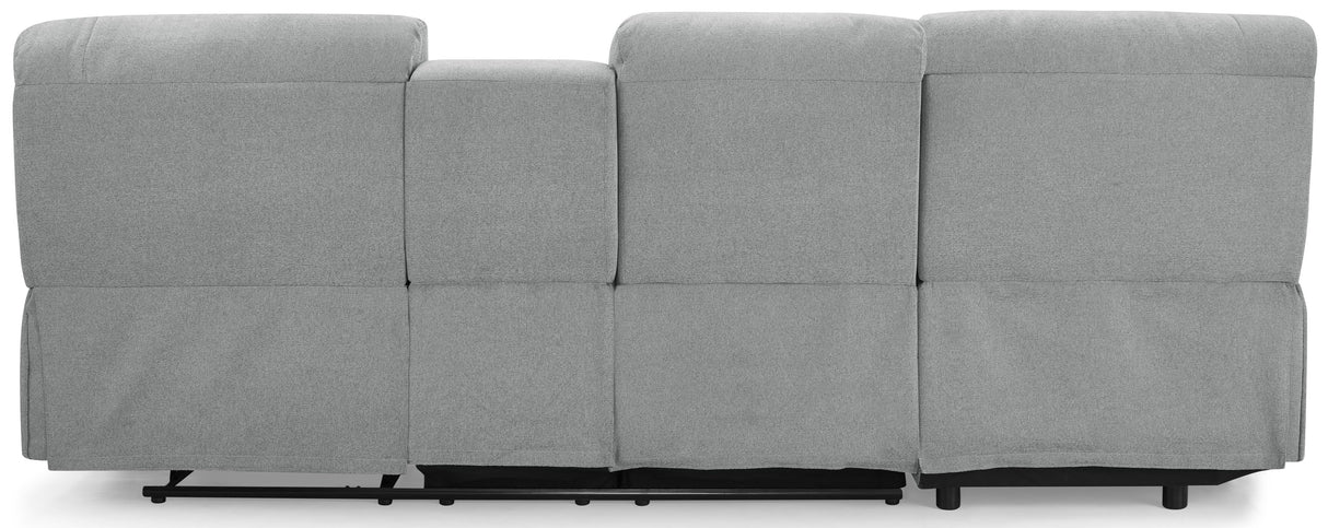 Jake 3 Seater Recliner Sofa with Left Hand Chaise - TGC