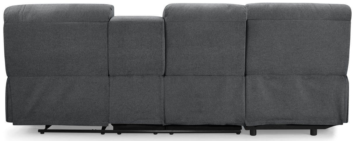 Jake 3 Seater Recliner Sofa with Left Hand Chaise - TGC
