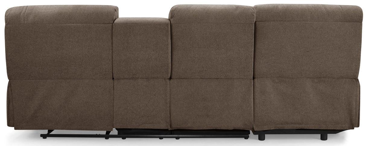 Jake 3 Seater Recliner Sofa with Left Hand Chaise - TGC