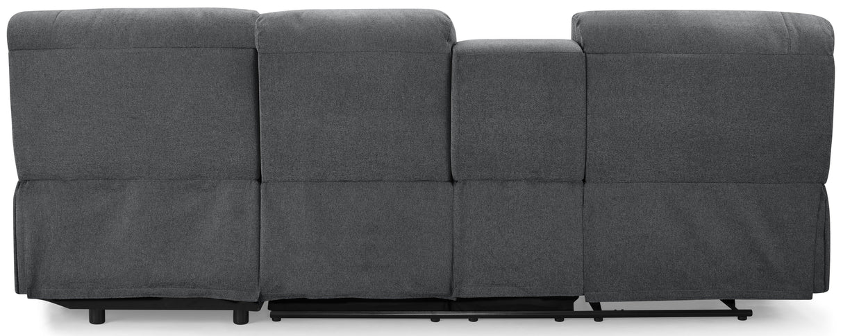 Jake 3 Seater Recliner Sofa with Right Hand Chaise - TGC