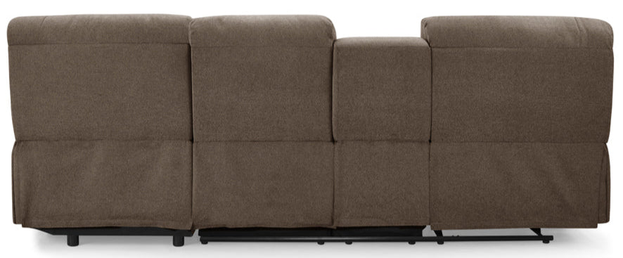 Jake 3 Seater Recliner Sofa with Right Hand Chaise - TGC