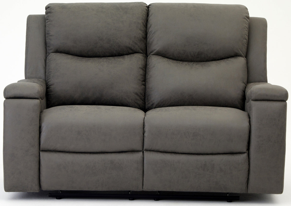 James Air Leather 2 Seater Recliner Sofa - TGC