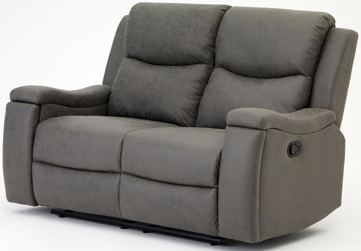 James Air Leather 2 Seater Recliner Sofa - TGC
