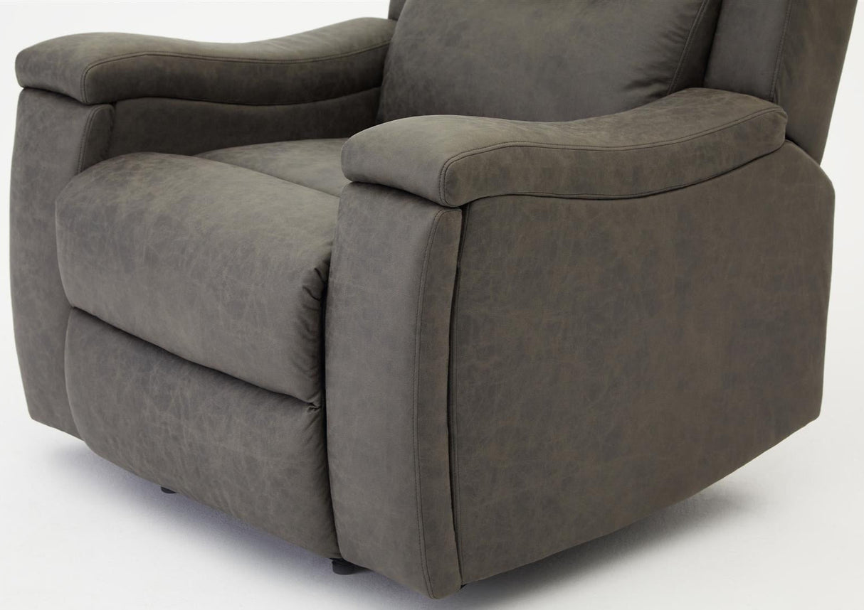 James Air Leather Recliner - TGC