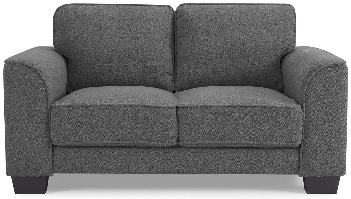 Jasmine Boucle Fabric 2 Seater Sofa - TGC