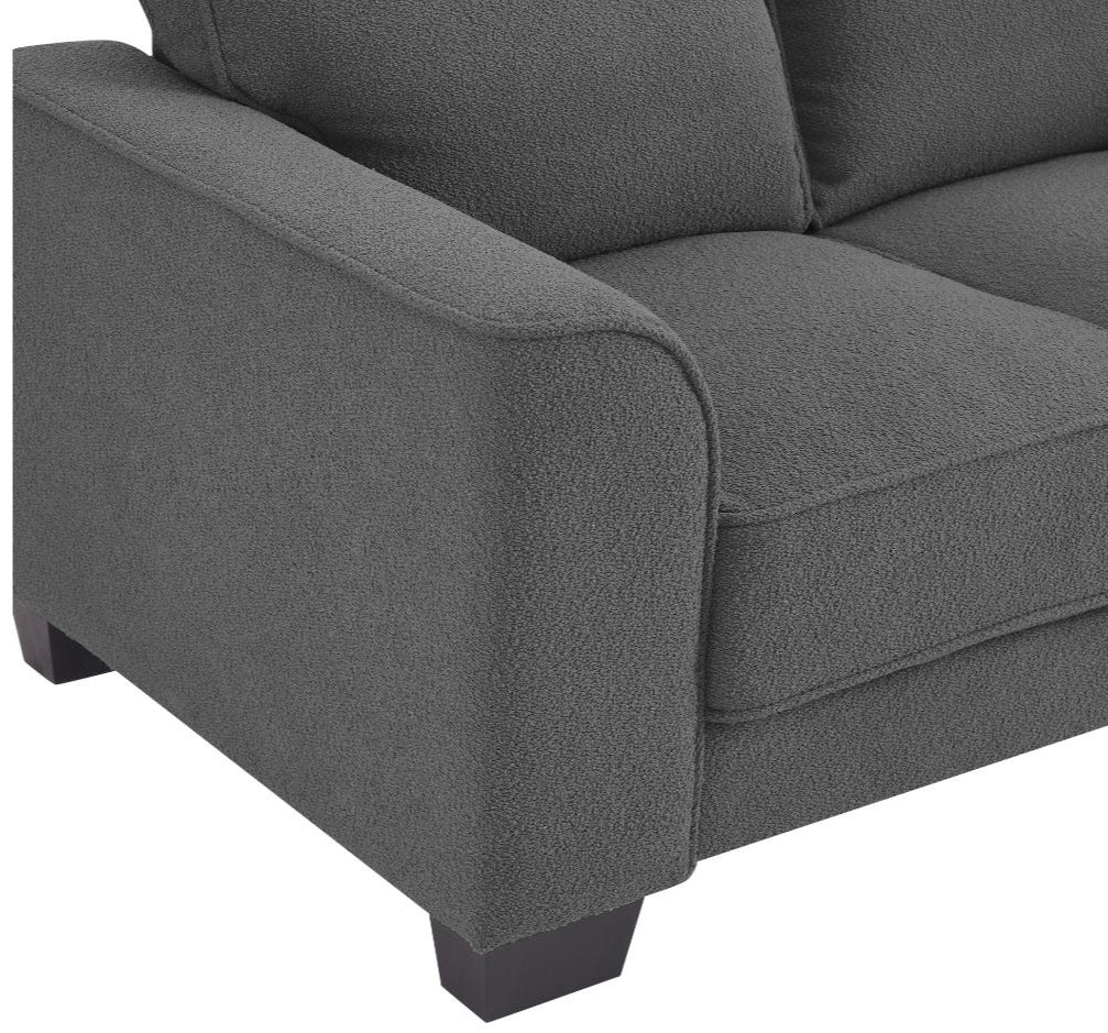 Jasmine Boucle Fabric 2 Seater Sofa - TGC