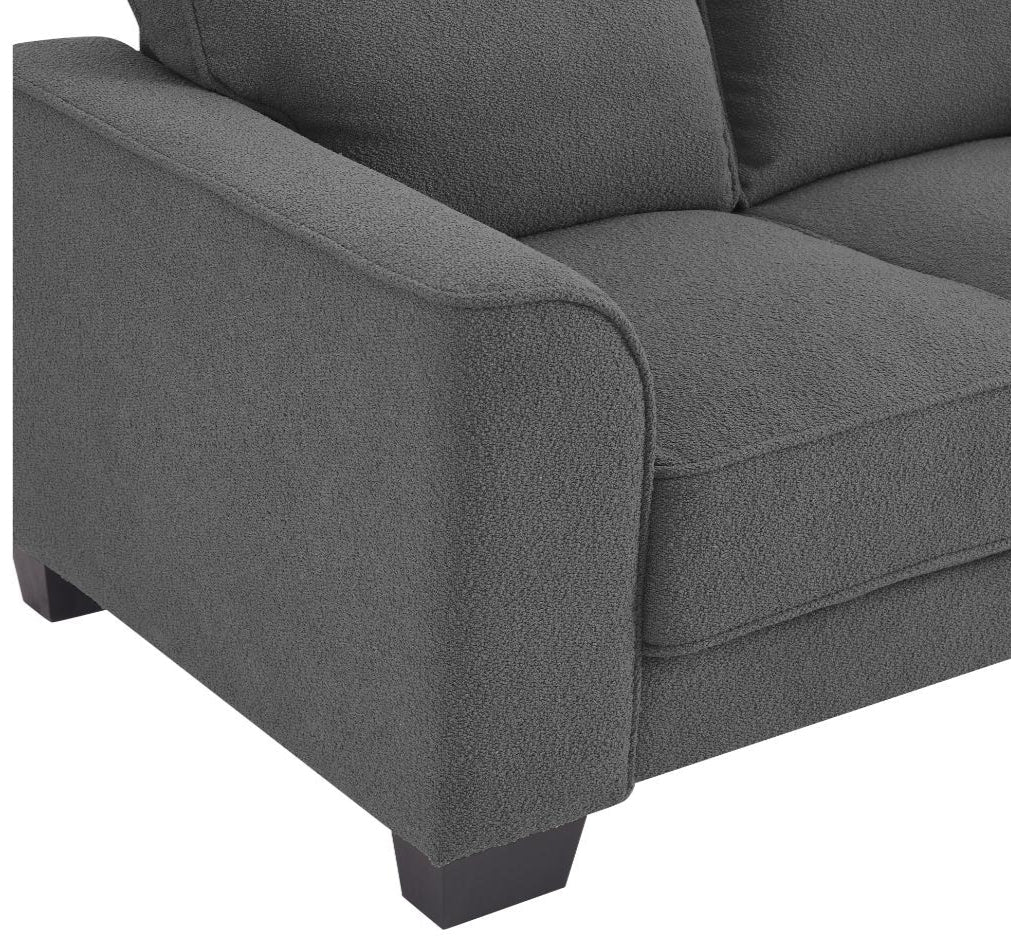 Jasmine Boucle Fabric 3 Seater Sofa - TGC