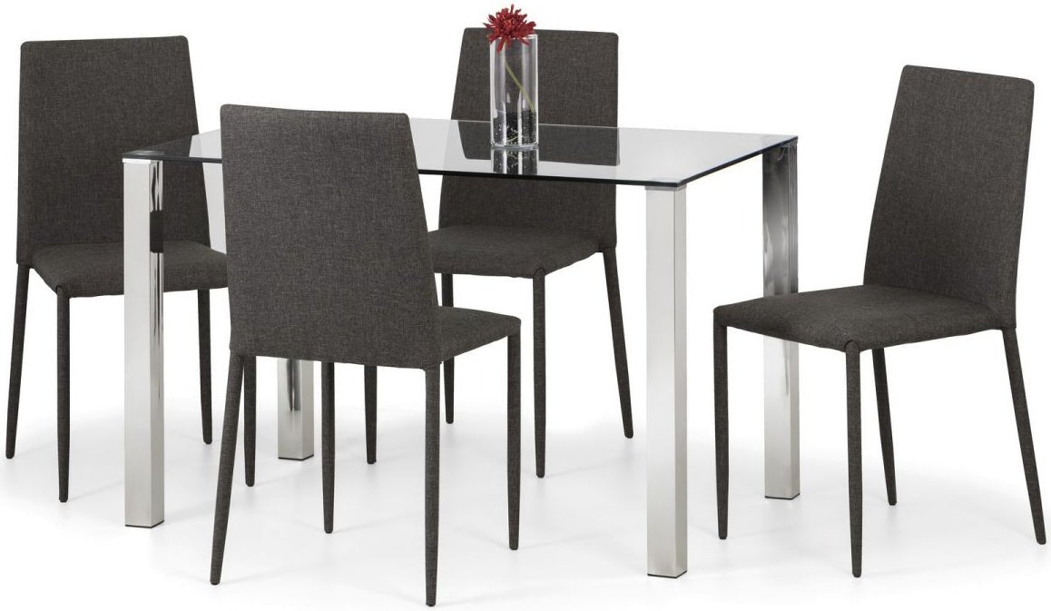 Jazz Fabric Dining Chair - Julian Bowen