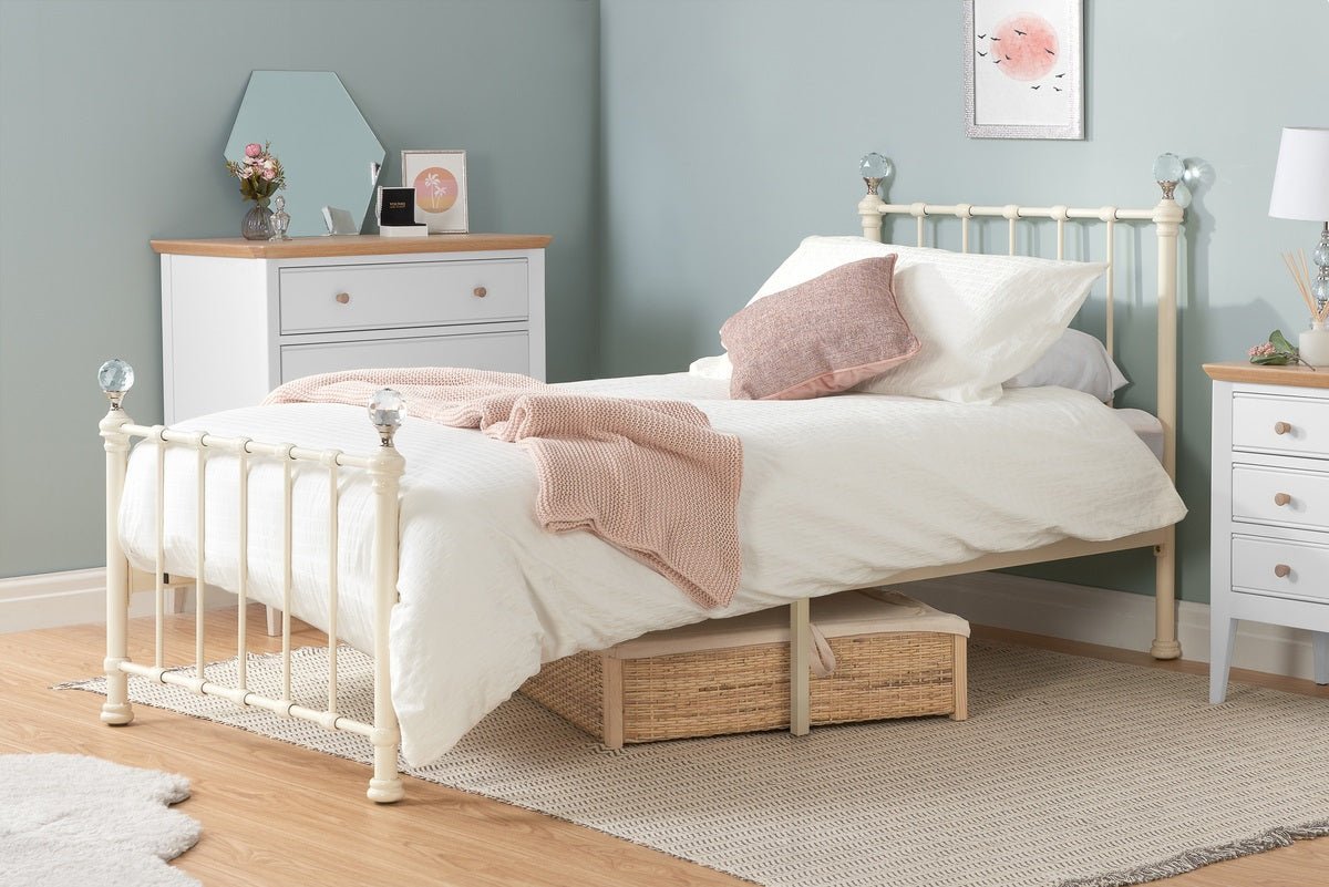 Jessica Bed Frame (3ft Single) - Birlea