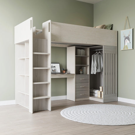 Jupiter High Sleeper Bed Frame - Seconique