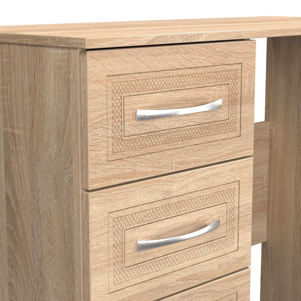 Dorset 3 Drawer Single Pedestal Dressing Table