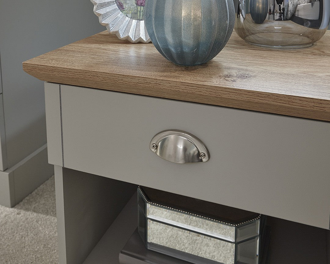 Kendal 1 Drawer Bedside Table - GFW
