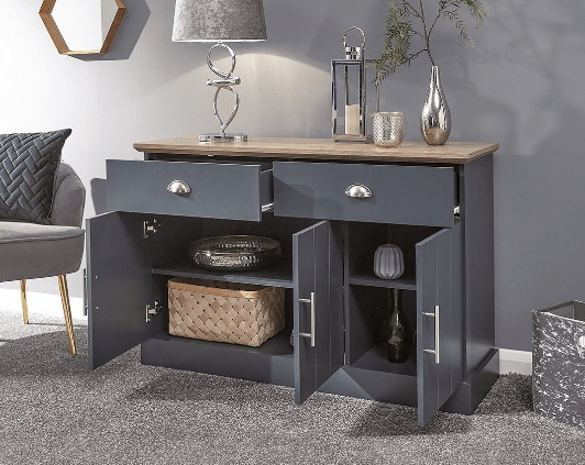 Kendal Large 4 Door 2 Drawer Sideboard - GFW