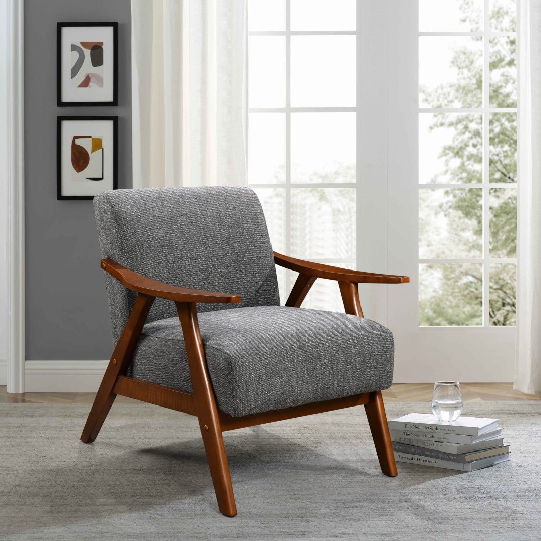 Kendra Fabric Accent Chair - Seconique