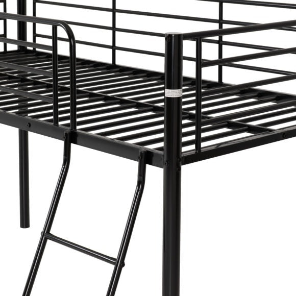 Kora 3ft Single Mid Sleeper Metal Bed Frame - Seconique