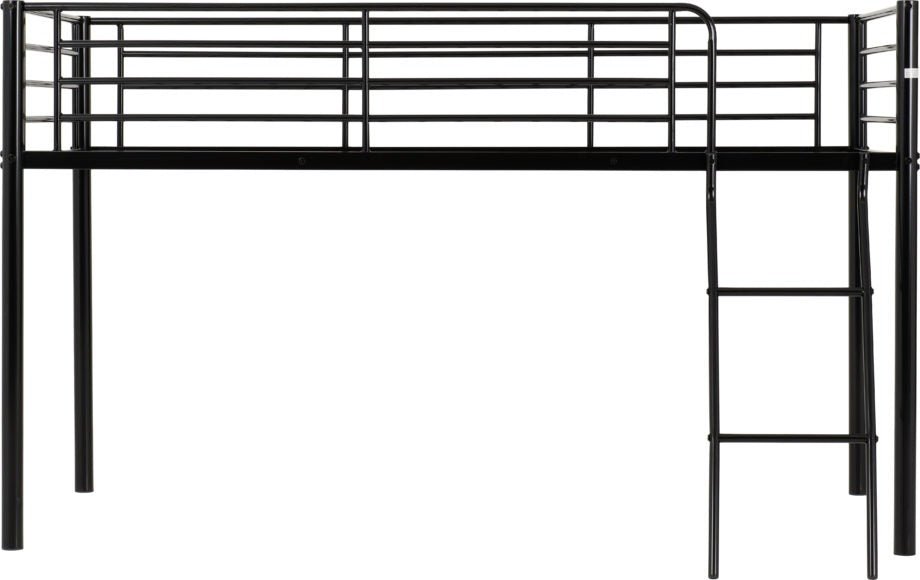 Kora 3ft Single Mid Sleeper Metal Bed Frame - Seconique