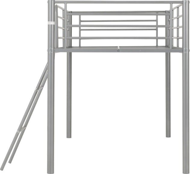 Kora 3ft Single Mid Sleeper Metal Bed Frame - Seconique