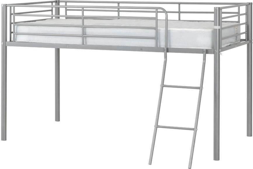 Kora 3ft Single Mid Sleeper Metal Bed Frame - Seconique