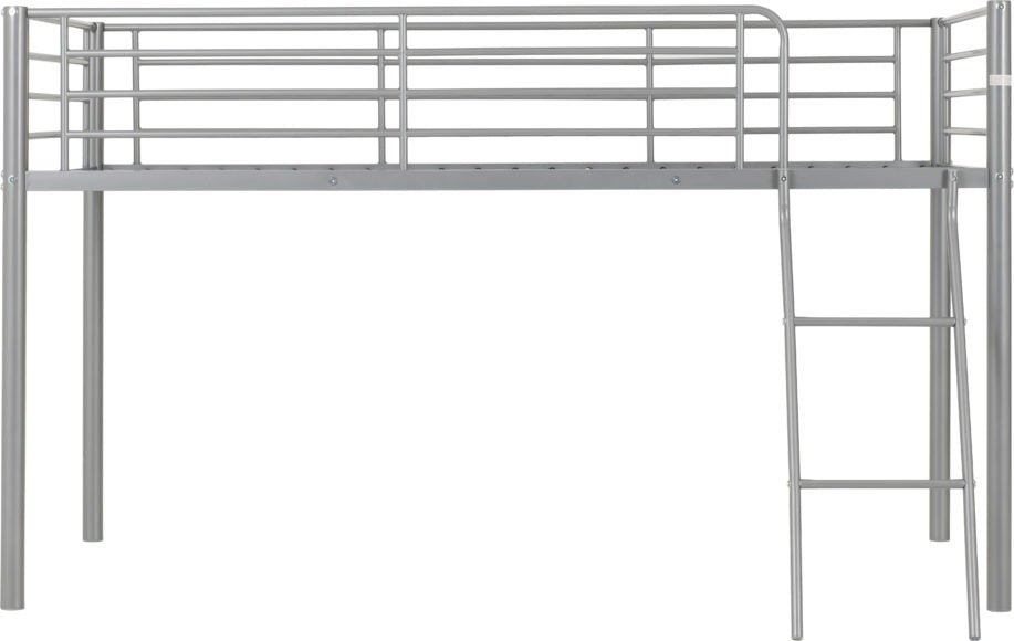 Kora 3ft Single Mid Sleeper Metal Bed Frame - Seconique