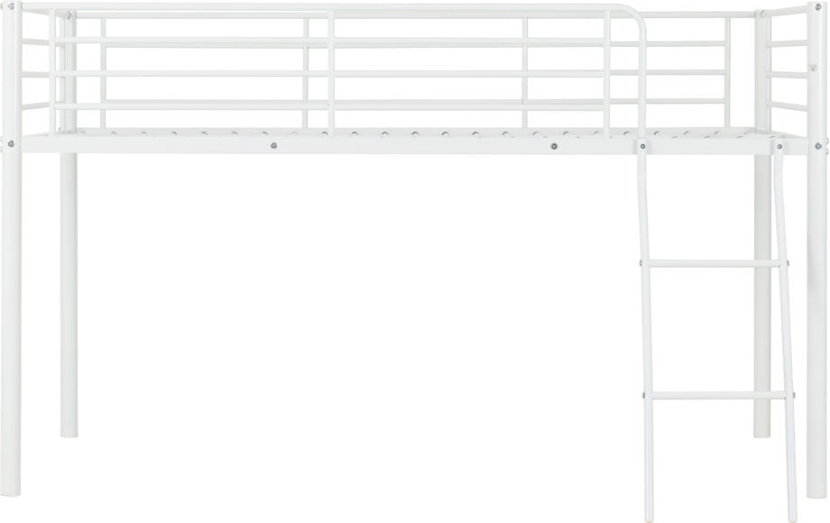 Kora 3ft Single Mid Sleeper Metal Bed Frame - Seconique