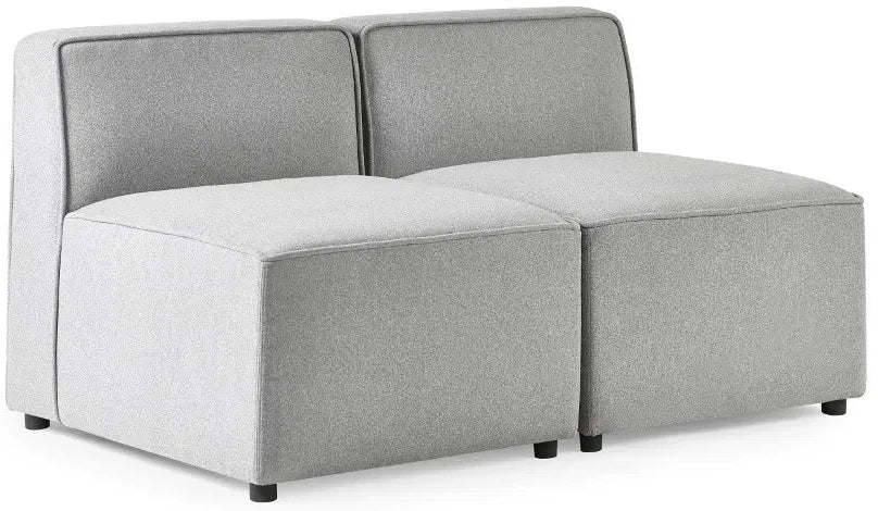 Lago Combination Linen Single Seat Sofa - Julian Bowen