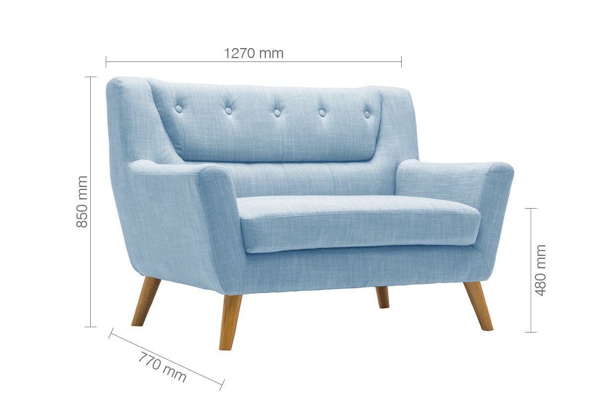 Lambeth Medium Sofa - Birlea