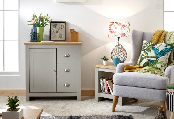 Lancaster 1 Door 3 Drawer Sideboard - GFW