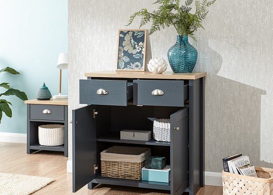 Lancaster 2 Door 2 Drawer Compact Sideboard - GFW