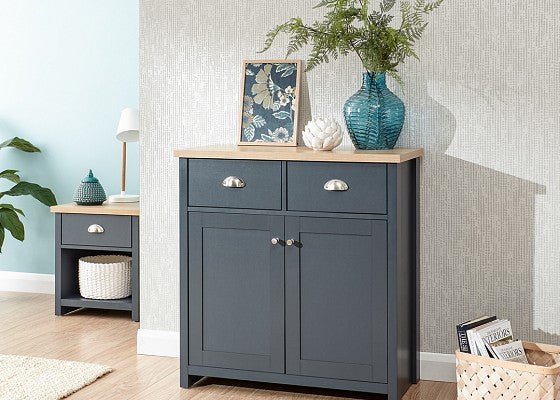 Lancaster 2 Door 2 Drawer Compact Sideboard - GFW