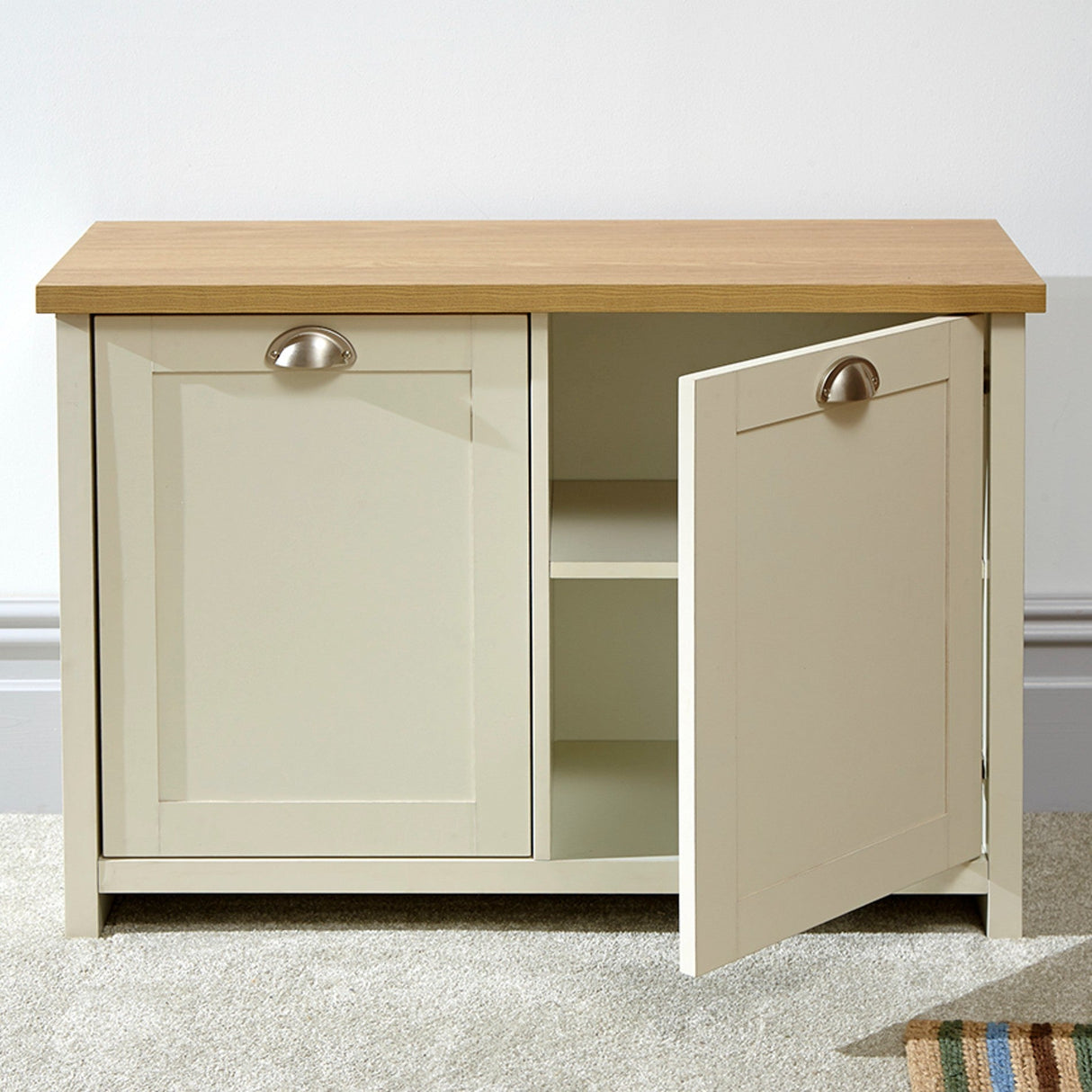 Lancaster 2 Door Shoe Storage Cabinet - GFW