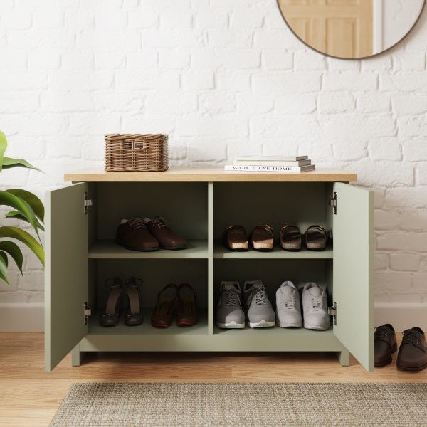 Lancaster 2 Door Shoe Storage Cabinet - GFW