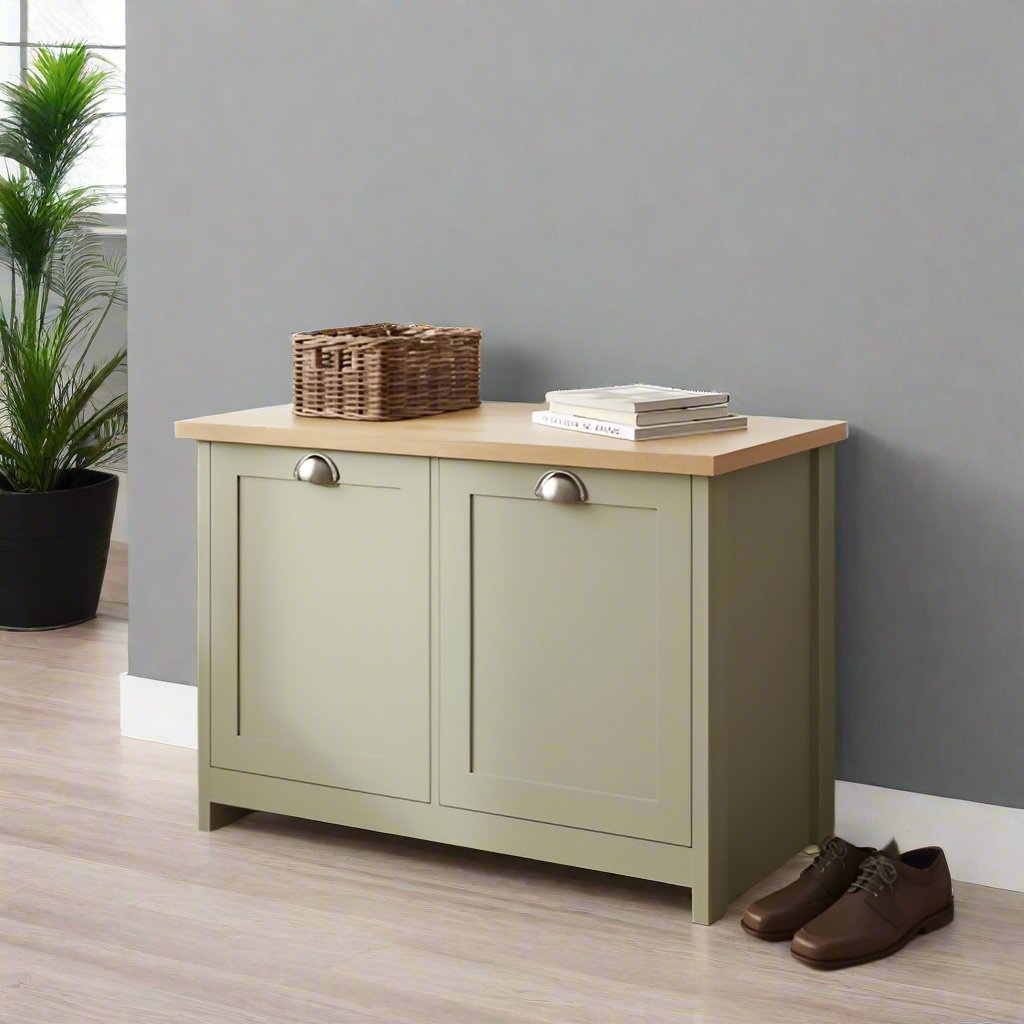Lancaster 2 Door Shoe Storage Cabinet - GFW