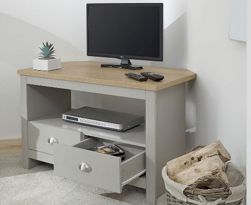 Lancaster 2 Drawer Corner TV Unit - GFW