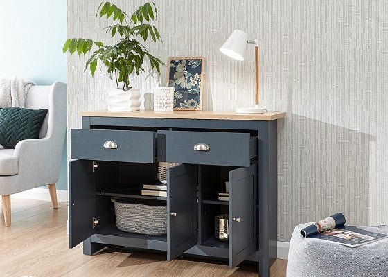 Lancaster 3 Door 2 Drawer Large Sideboard - GFW