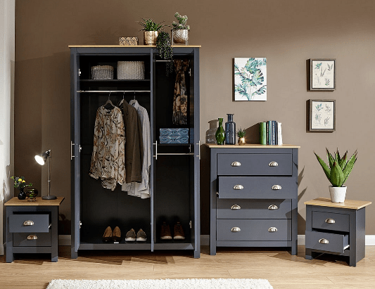 Lancaster 4 Piece Bedroom Set - GFW